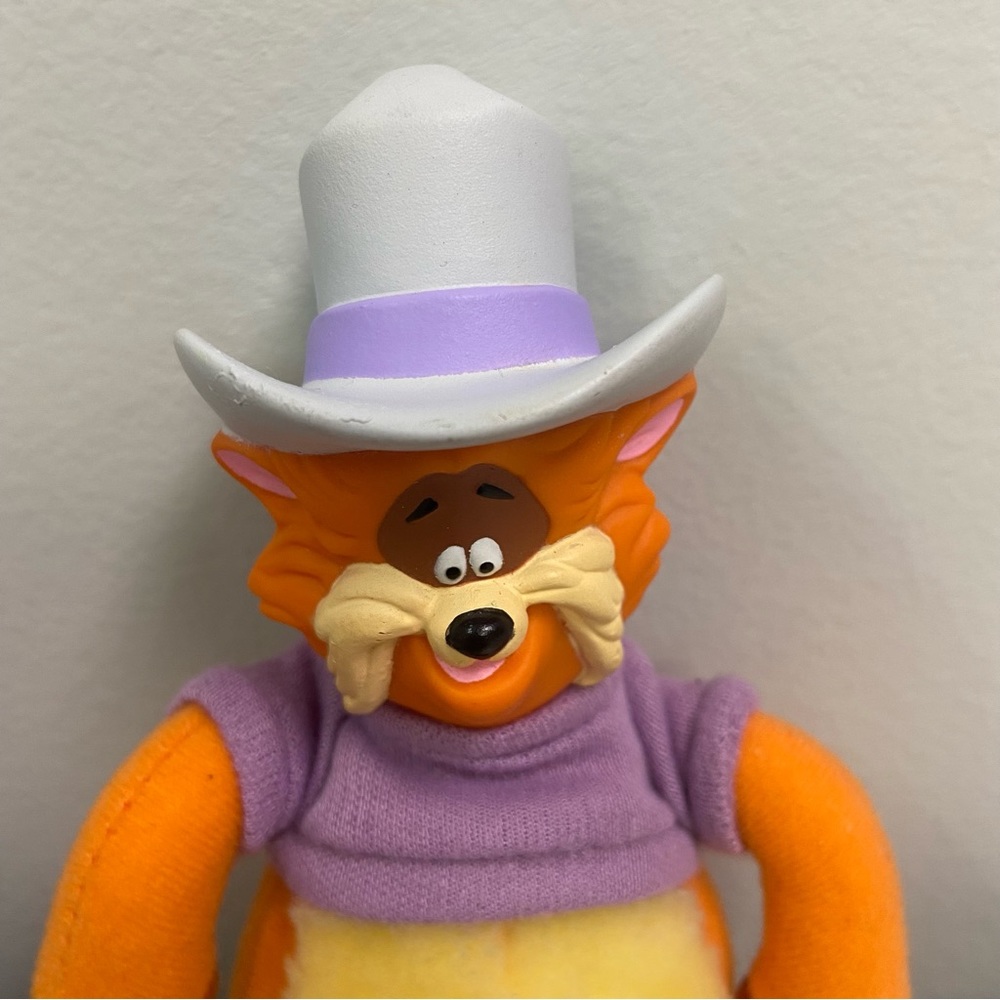vintage Tyco Tiger from Fievel Goes West bean bag toy PVC